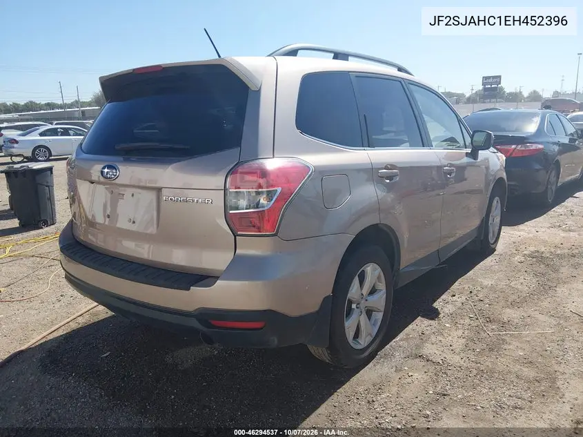 2014 SUBARU FORESTER VIN JF2SJAHC1EH452396 — фото 4