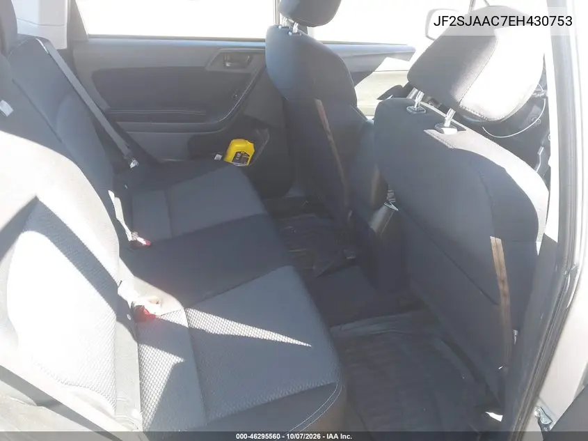 2014 SUBARU FORESTER VIN JF2SJAAC7EH430753 — фото 8