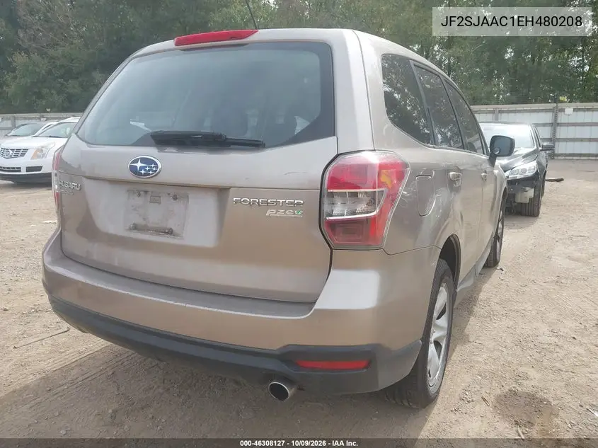 2014 SUBARU FORESTER VIN JF2SJAAC1EH480208 — фото 4