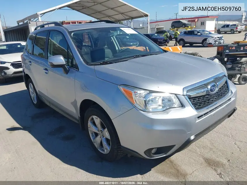 SUBARU FORESTER 2014, VIN JF2SJAMC0EH509760