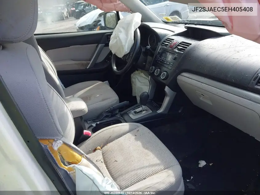 2014 SUBARU FORESTER VIN JF2SJAEC5EH405408 — фото 5