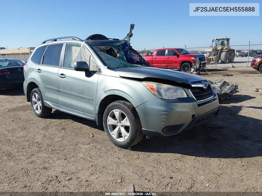 SUBARU FORESTER 2014, VIN JF2SJAEC5EH555888