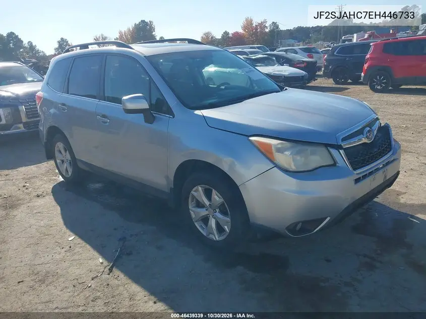 SUBARU FORESTER 2014, VIN JF2SJAHC7EH446733