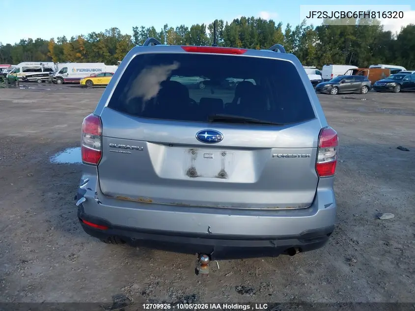 2015 SUBARU FORESTER VIN JF2SJCBC6FH816320 — фото 17