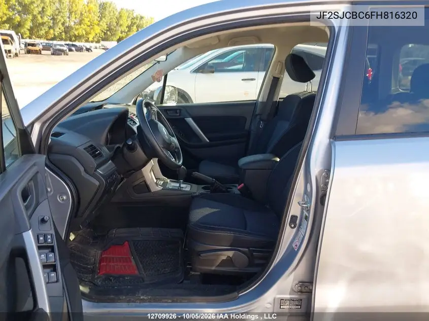 2015 SUBARU FORESTER VIN JF2SJCBC6FH816320 — фото 5