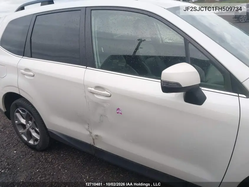 2015 SUBARU FORESTER VIN JF2SJCTC1FH509734 — фото 13