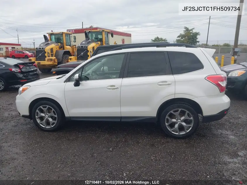 2015 SUBARU FORESTER VIN JF2SJCTC1FH509734 — фото 14