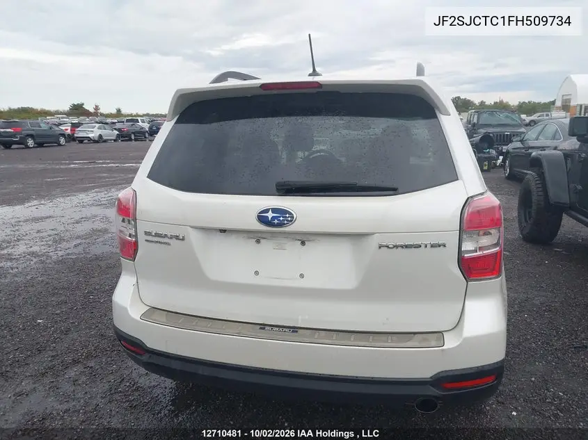 2015 SUBARU FORESTER VIN JF2SJCTC1FH509734 — фото 16