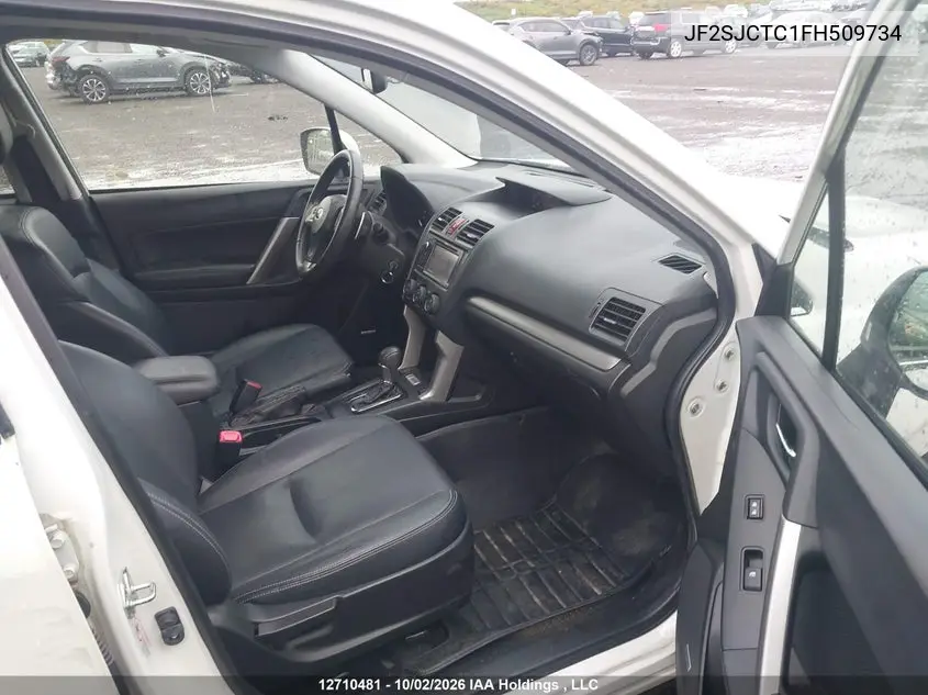 2015 SUBARU FORESTER VIN JF2SJCTC1FH509734 — фото 5
