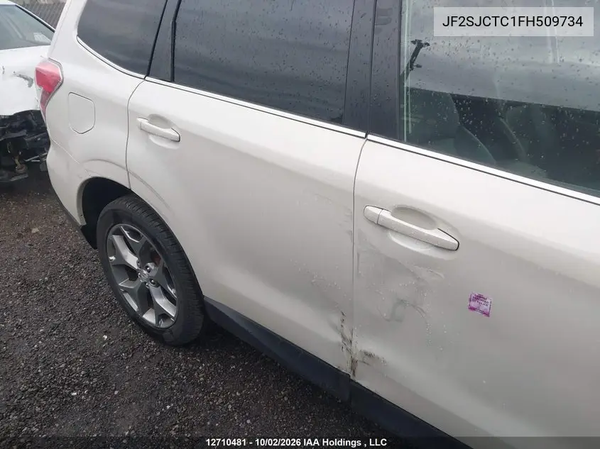 2015 SUBARU FORESTER VIN JF2SJCTC1FH509734 — фото 6