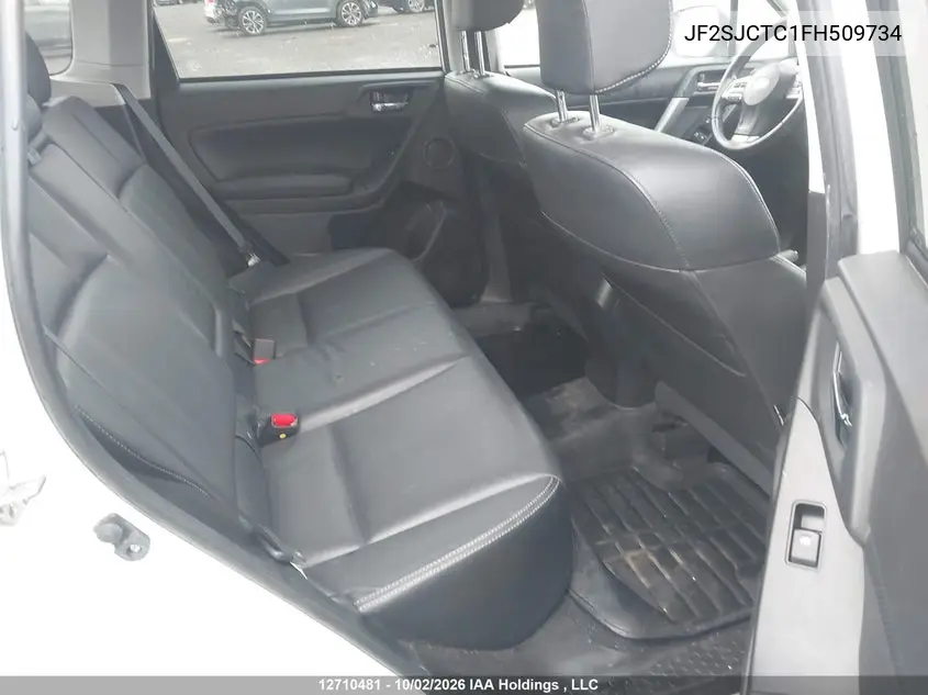 2015 SUBARU FORESTER VIN JF2SJCTC1FH509734 — фото 8