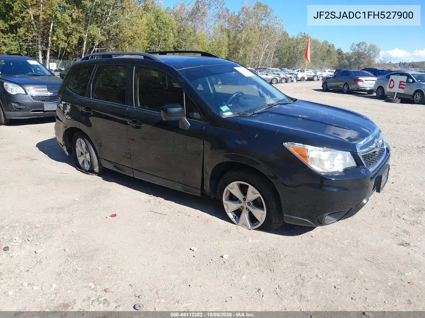 SUBARU FORESTER 2015, VIN JF2SJADC1FH527900