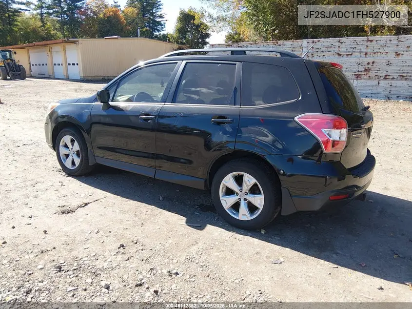 2015 SUBARU FORESTER VIN JF2SJADC1FH527900 — фото 3