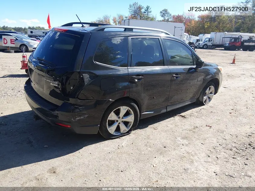 2015 SUBARU FORESTER VIN JF2SJADC1FH527900 — фото 4