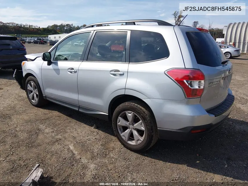 2015 SUBARU FORESTER VIN JF2SJADC8FH545875 — фото 3