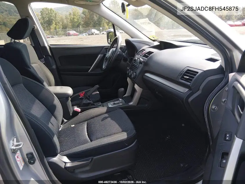 2015 SUBARU FORESTER VIN JF2SJADC8FH545875 — фото 5