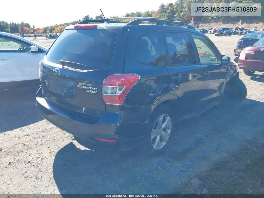 2015 SUBARU FORESTER VIN JF2SJABC3FH510809 — фото 4