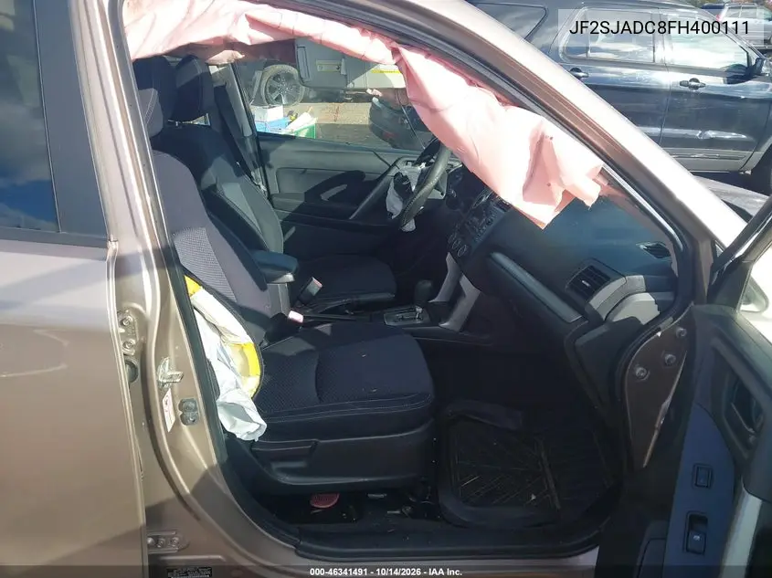 2015 SUBARU FORESTER VIN JF2SJADC8FH400111 — фото 5