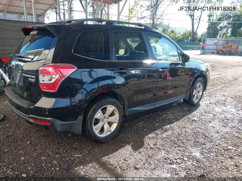 2015 SUBARU FORESTER VIN JF2SJAHC1FH818309 — фото 4