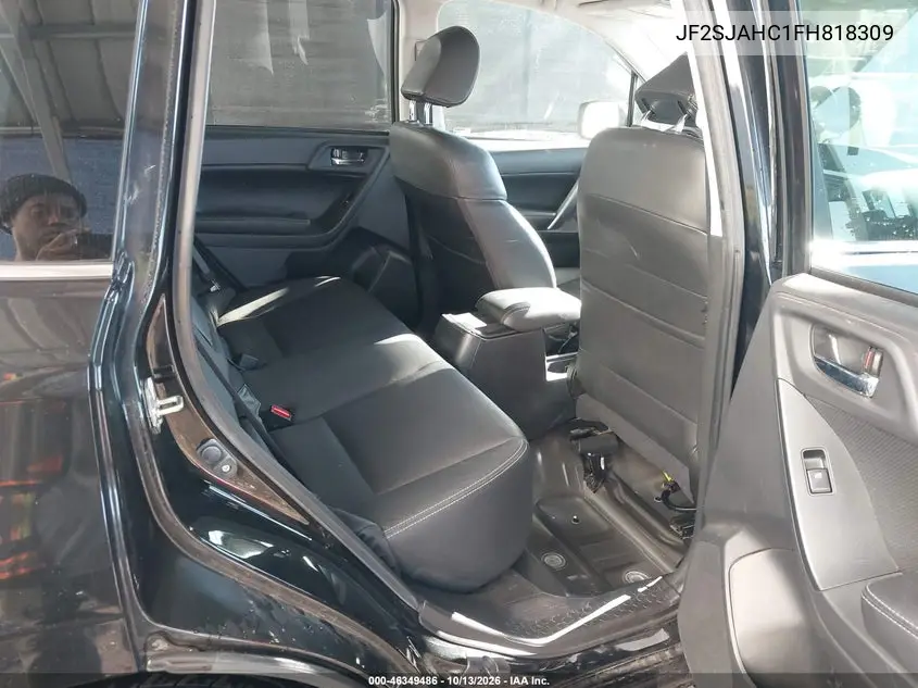 2015 SUBARU FORESTER VIN JF2SJAHC1FH818309 — фото 8