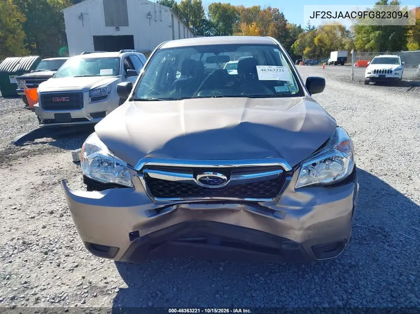 2015 SUBARU FORESTER VIN JF2SJAAC9FG823094 — фото 12