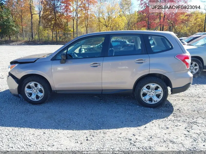 2015 SUBARU FORESTER VIN JF2SJAAC9FG823094 — фото 14