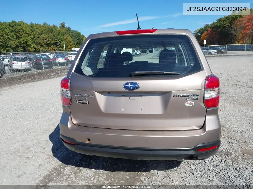 2015 SUBARU FORESTER VIN JF2SJAAC9FG823094 — фото 16