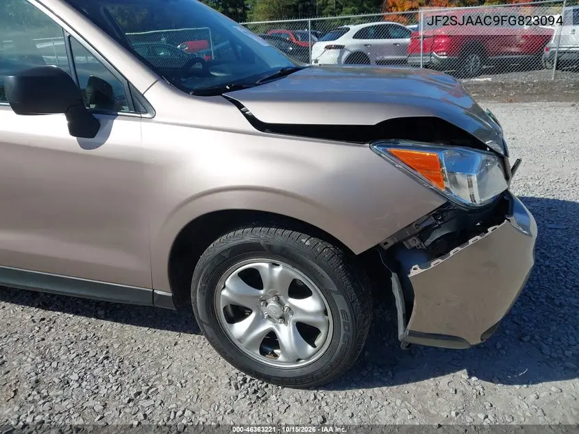 2015 SUBARU FORESTER VIN JF2SJAAC9FG823094 — фото 6