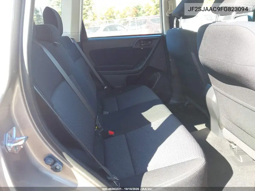 2015 SUBARU FORESTER VIN JF2SJAAC9FG823094 — фото 8