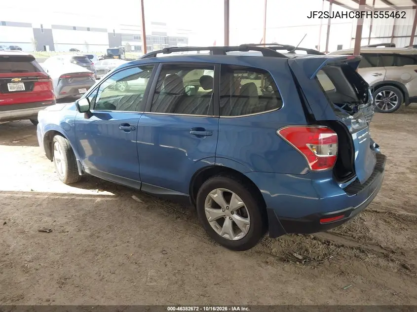 2015 SUBARU FORESTER VIN JF2SJAHC8FH555462 — фото 3