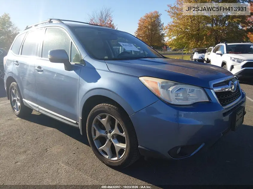 SUBARU FORESTER 2015, VIN JF2SJAWC5FH413931
