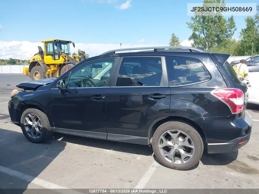 2016 SUBARU FORESTER VIN JF2SJCTC9GH508669 — фото 14
