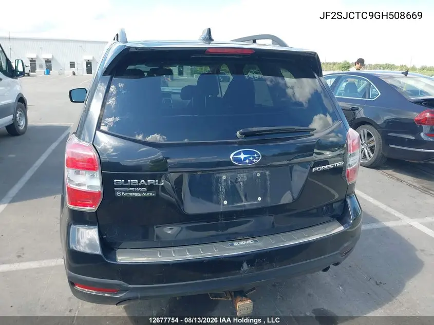 2016 SUBARU FORESTER VIN JF2SJCTC9GH508669 — фото 16