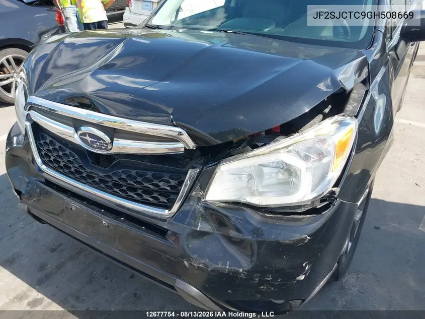 2016 SUBARU FORESTER VIN JF2SJCTC9GH508669 — фото 6