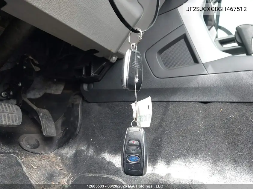 2016 SUBARU FORESTER VIN JF2SJCXC8GH467512 — фото 11