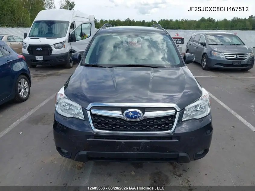 2016 SUBARU FORESTER VIN JF2SJCXC8GH467512 — фото 12