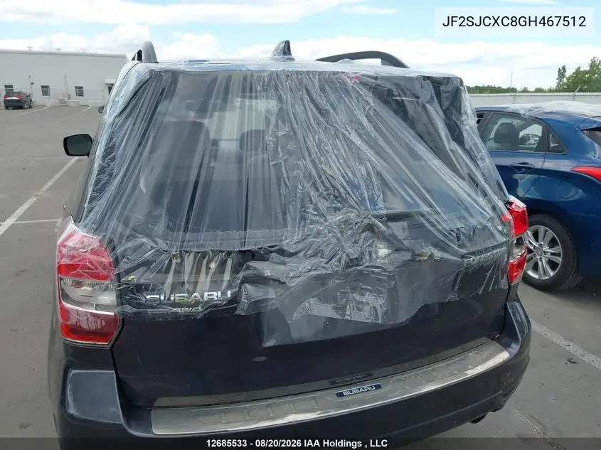 2016 SUBARU FORESTER VIN JF2SJCXC8GH467512 — фото 20