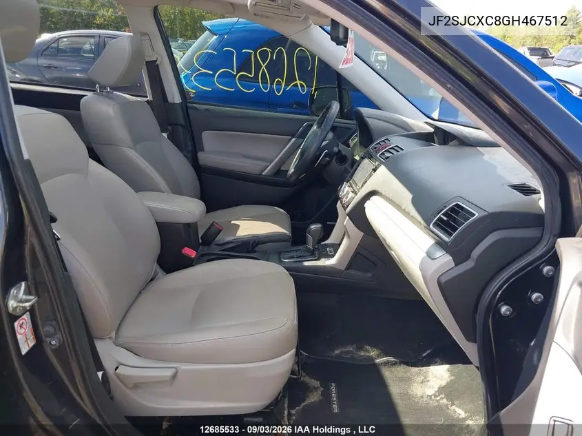 2016 SUBARU FORESTER VIN JF2SJCXC8GH467512 — фото 5