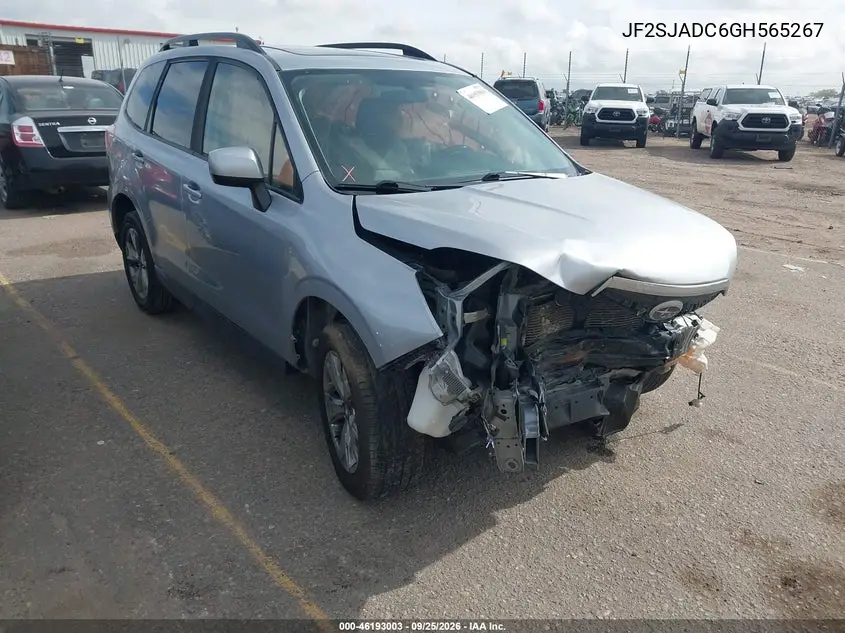 SUBARU FORESTER 2016, VIN JF2SJADC6GH565267