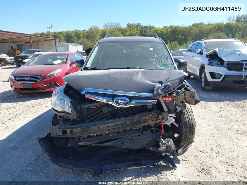 2016 SUBARU FORESTER VIN JF2SJADC0GH411489 — фото 12