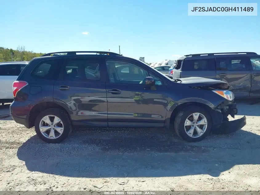 2016 SUBARU FORESTER VIN JF2SJADC0GH411489 — фото 13