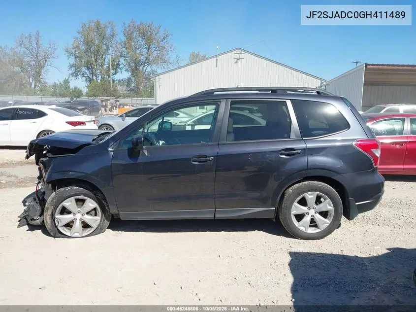 2016 SUBARU FORESTER VIN JF2SJADC0GH411489 — фото 14