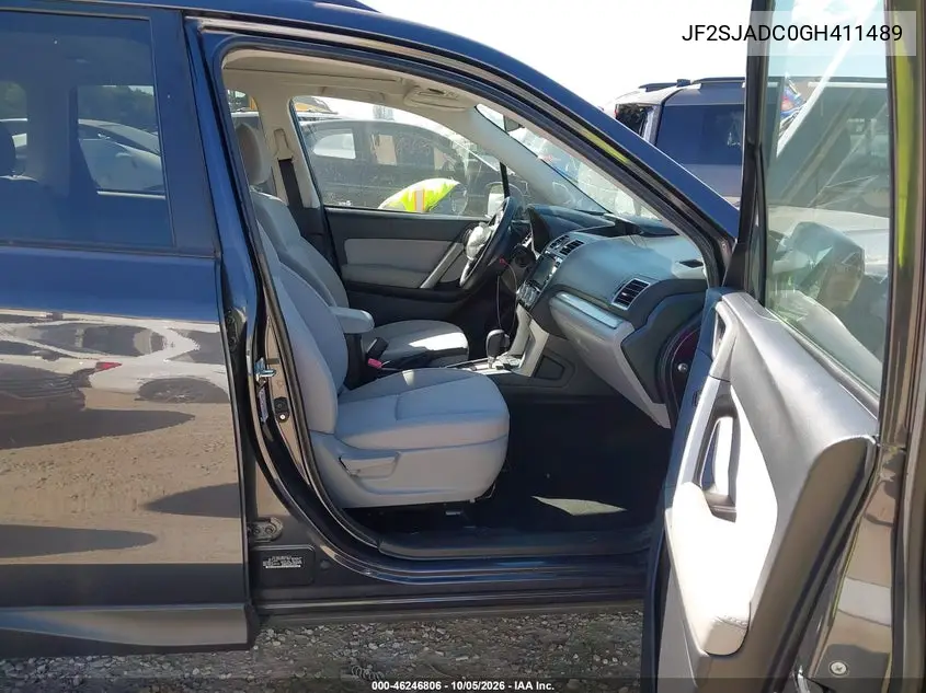 2016 SUBARU FORESTER VIN JF2SJADC0GH411489 — фото 5