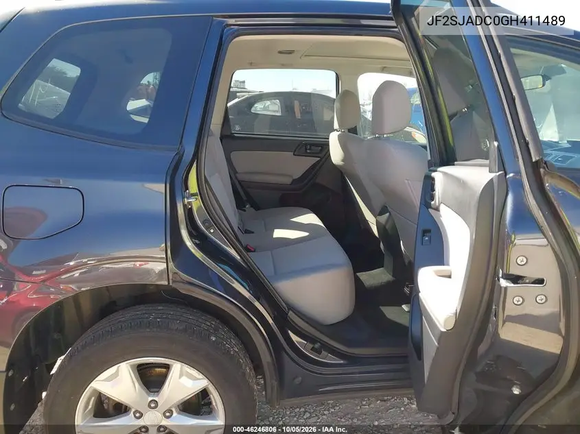 2016 SUBARU FORESTER VIN JF2SJADC0GH411489 — фото 8