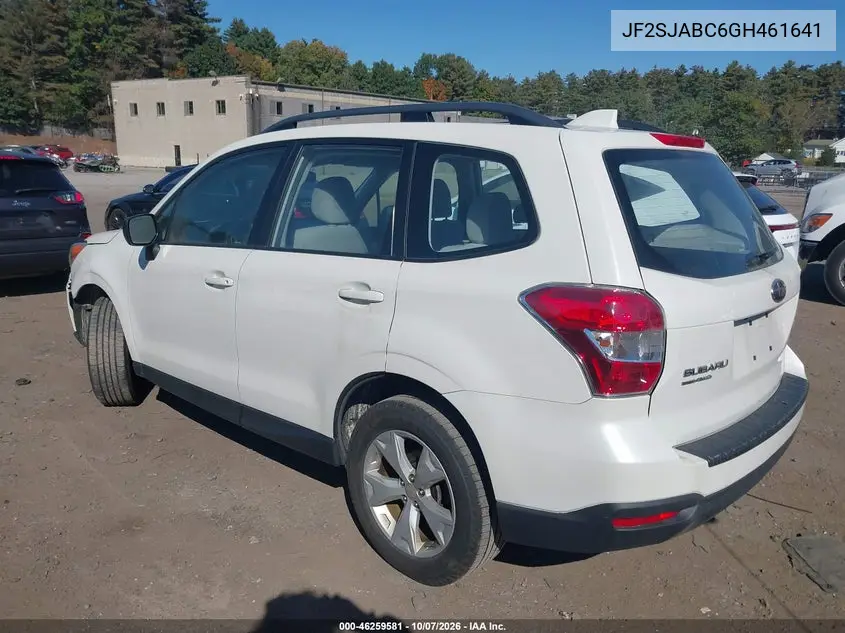 2016 SUBARU FORESTER VIN JF2SJABC6GH461641 — фото 3