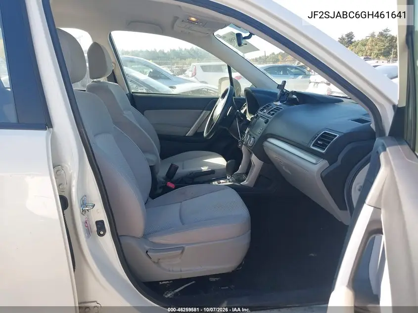 2016 SUBARU FORESTER VIN JF2SJABC6GH461641 — фото 5