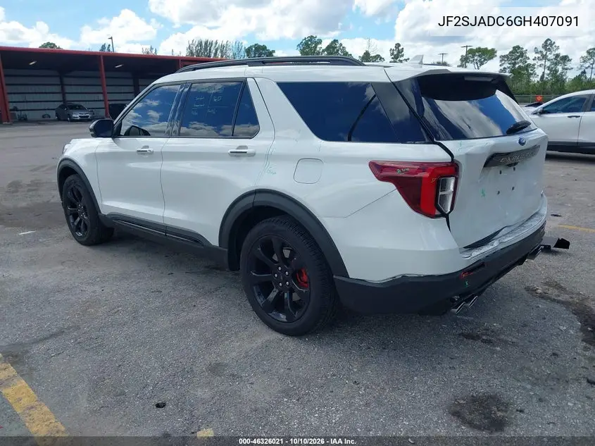 2016 SUBARU FORESTER VIN JF2SJADC6GH407091 — фото 3