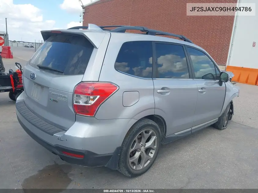 2016 SUBARU FORESTER VIN JF2SJAXC9GH494786 — фото 4