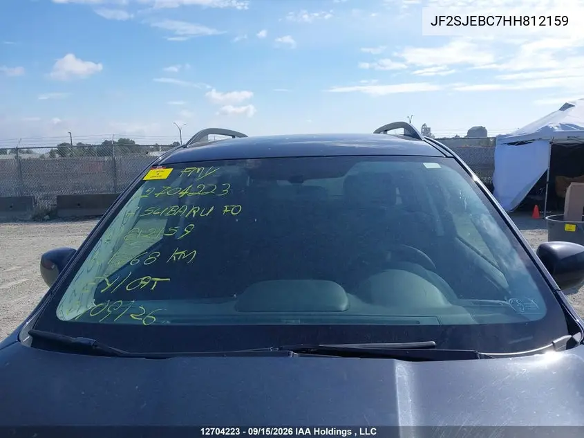2017 SUBARU FORESTER VIN JF2SJEBC7HH812159 — фото 18