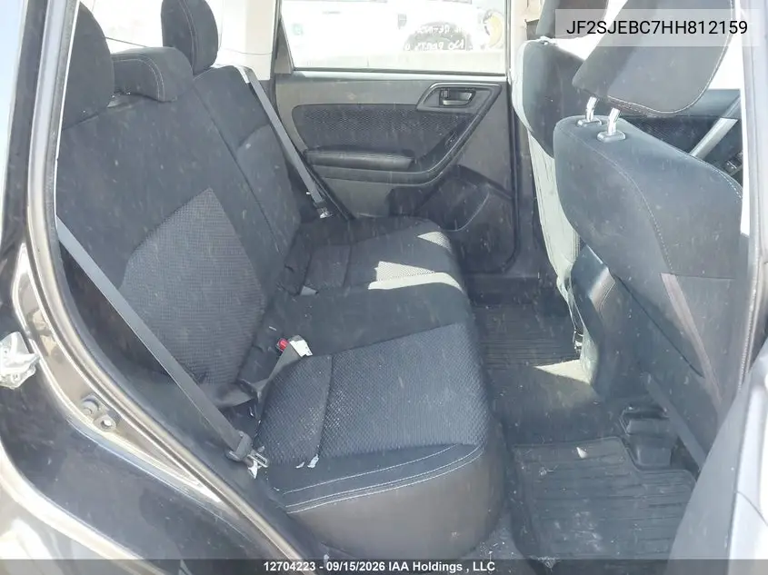 2017 SUBARU FORESTER VIN JF2SJEBC7HH812159 — фото 8
